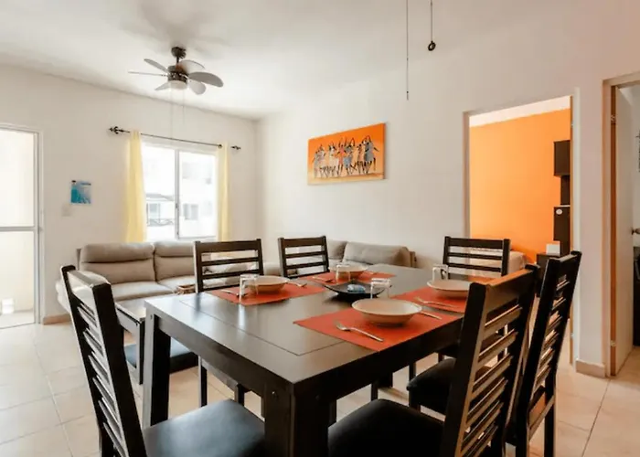En Fraccionamiento Privado 6 Personas, 5 Camas, Piscina Cerca De La Playa Appartement *