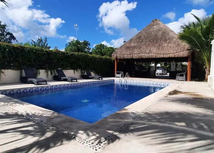 En Fraccionamiento Privado 6 Personas, 5 Camas, Piscina Cerca De La Playa Appartement Playa del Carmen